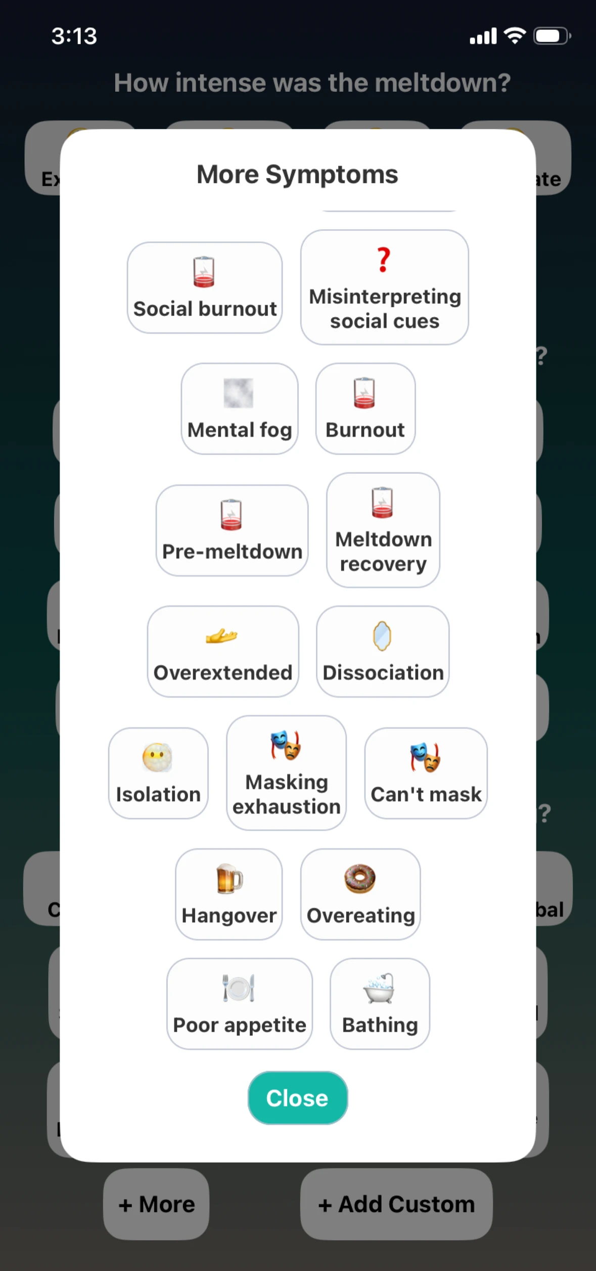Meltdown tracking tags