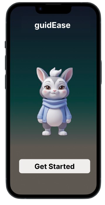 guidEase welcome screen